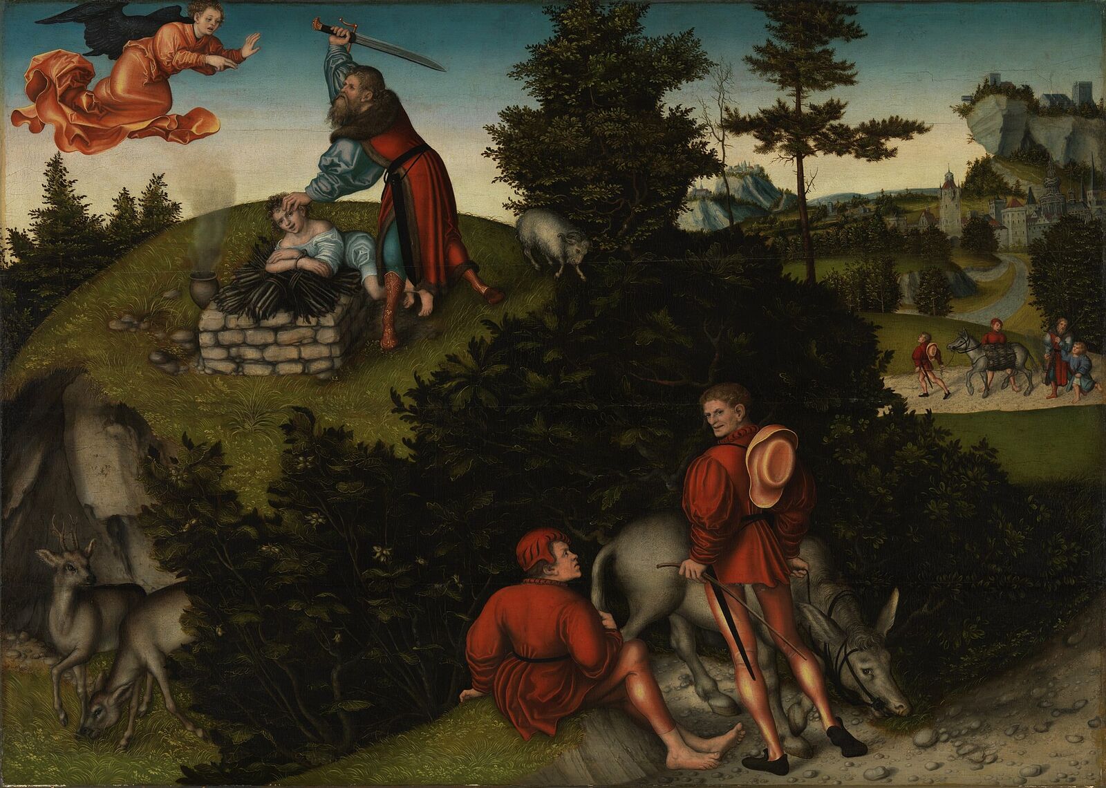Sacrifice of Isaac, Lucas Cranach the Elder