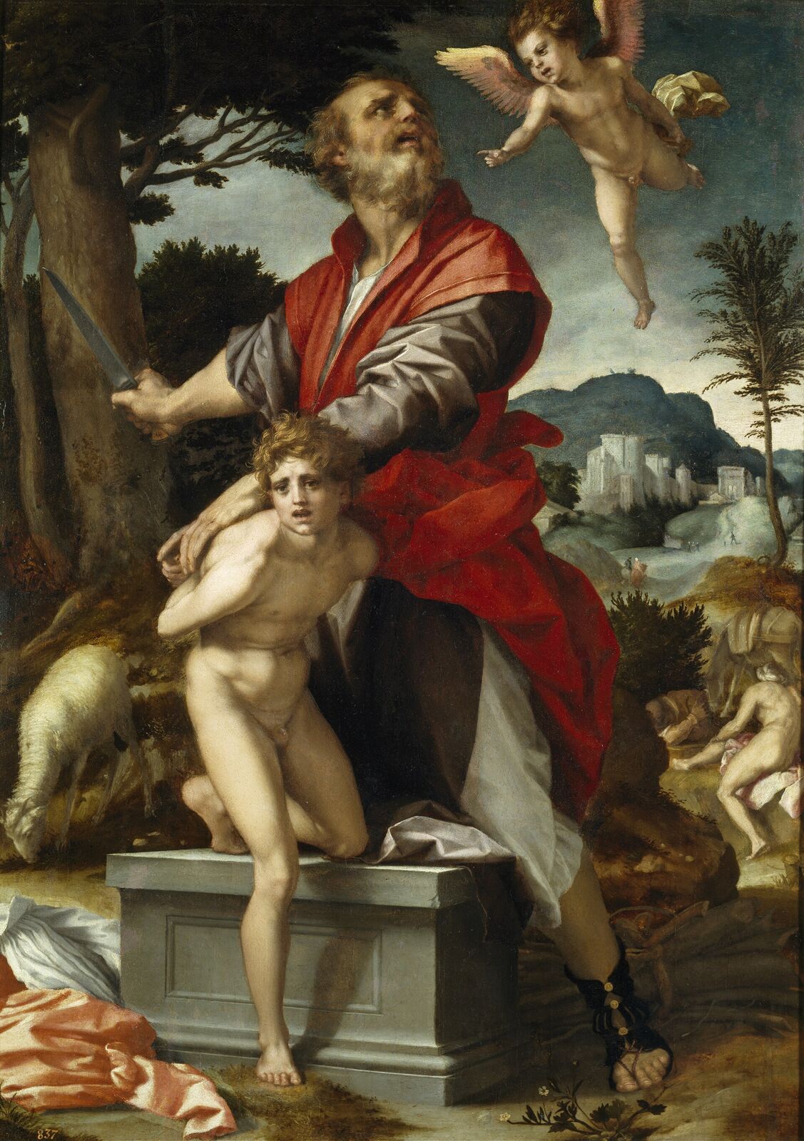 The Sacrifice of Isaac, Andrea del Sarto