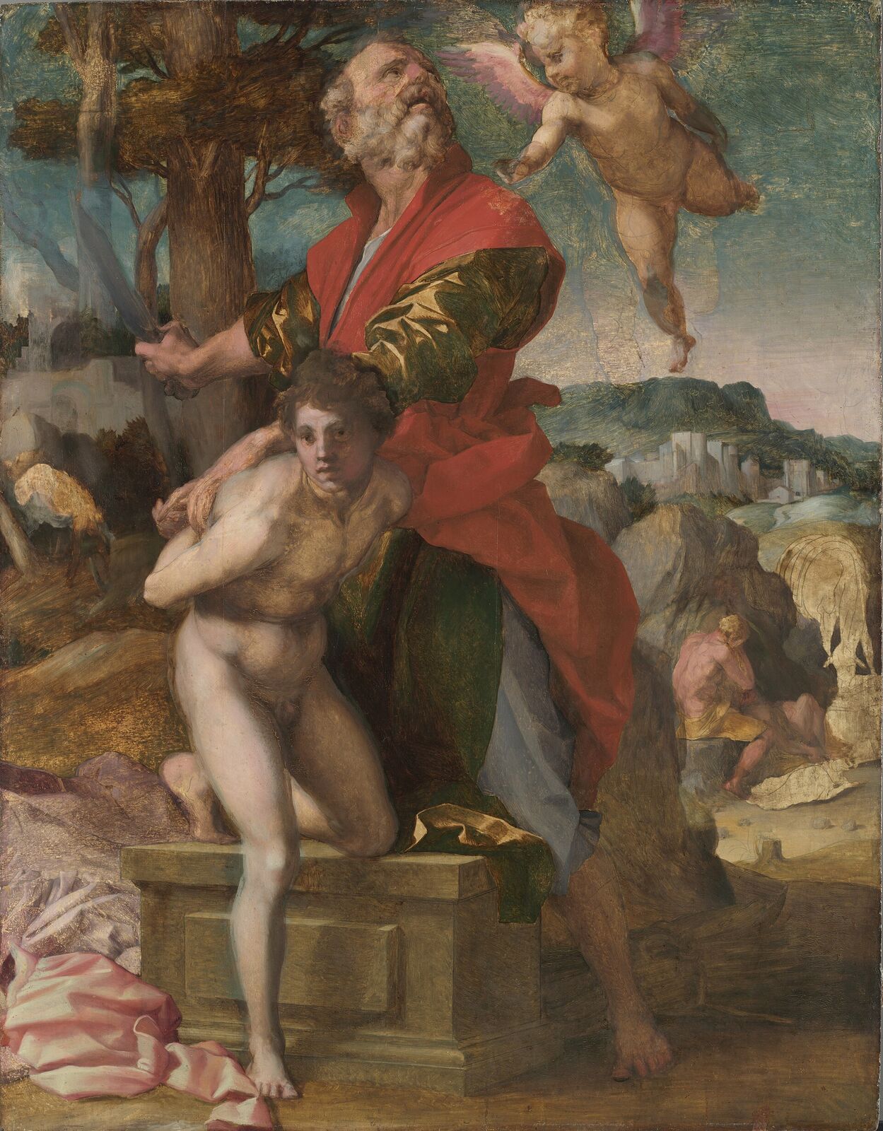 The Sacrifice of Isaac, Andrea del Sarto